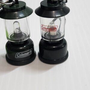 Set of 2 Coleman Vintage Miniature Lantern